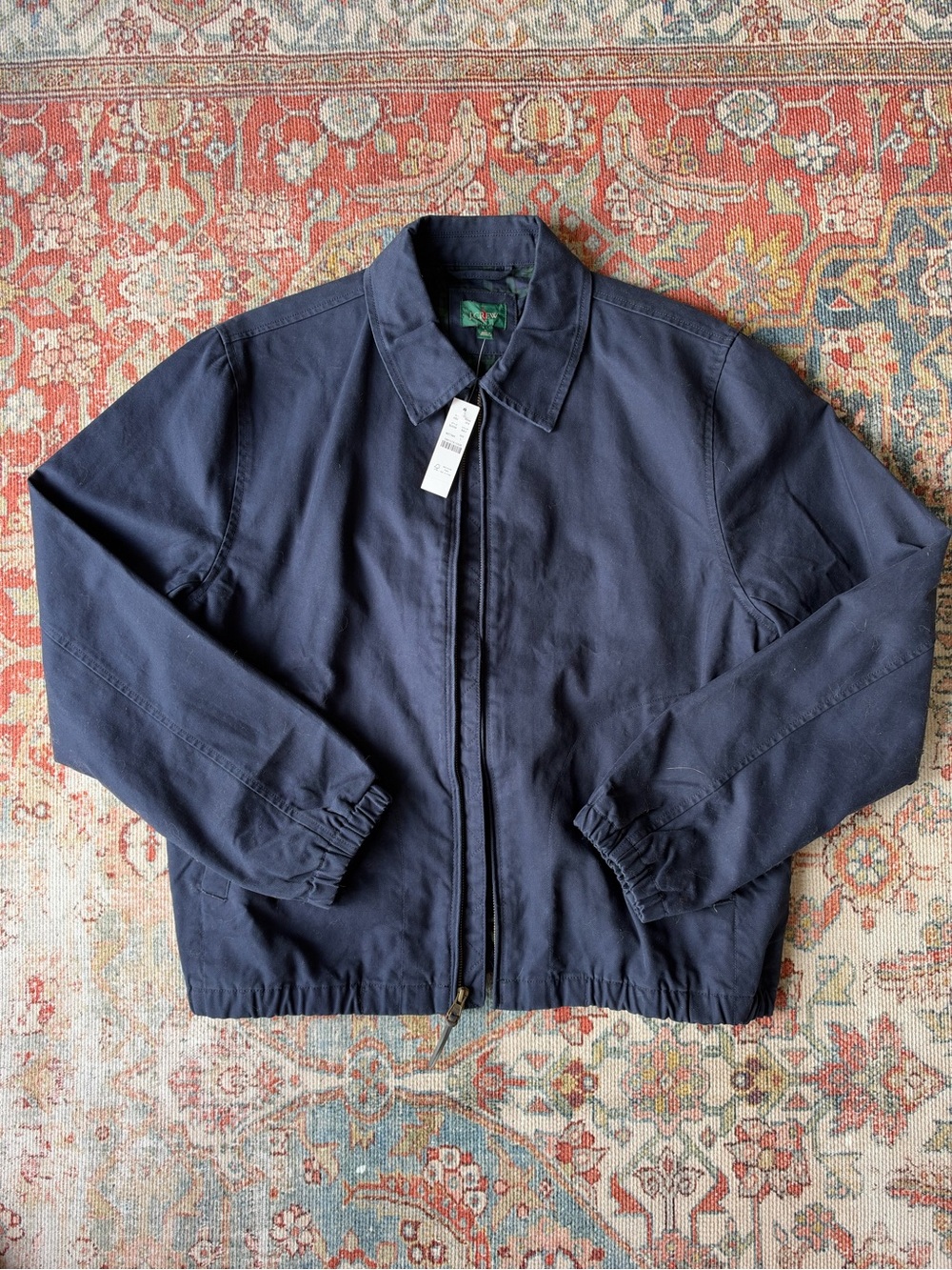 Navy J. Crew Harrington Jacket